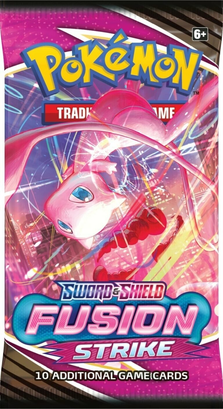 Pokémon TCG: Sword & Shield Fusion Strike Booster Pack | 10 Cards + Online Code