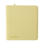 Vault X - 12-Pocket Exo-Tec® Zip Binder - Pastel Yellow