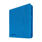 Vault X - 12-Pocket Exo-Tec® Zip Binder - Neon Blue