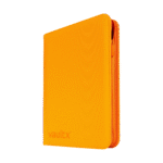 Vault X - 9-Pocket Exo-Tec® Zip Binder - Neon Orange
