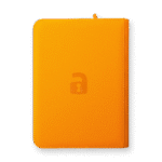 Vault X - 9-Pocket Exo-Tec® Zip Binder - Neon Orange
