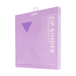Vault X - 12-Pocket Exo-Tec® Zip Binder - Just Purple