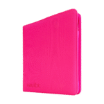 Vault X - 12-Pocket Exo-Tec® Zip Binder - Neon Pink