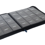 Vault X - 12-Pocket Exo-Tec® Zip Binder - Blue