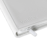 Vault X - 12-Pocket Exo-Tec® Zip Binder - White Edition