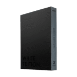 Vault X - 9-Pocket Exo-Tec® Zip Binder - White Edition
