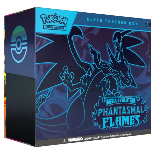 Pokemon TCG: Mega Evolution - Phantasmal Flames - Elite Trainer Box