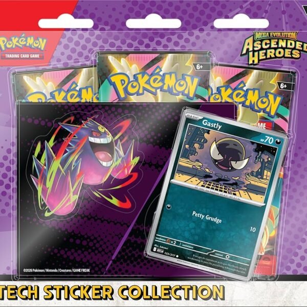 Pokémon TCG: Mega Evolution—Ascended Heroes Tech Sticker Collection