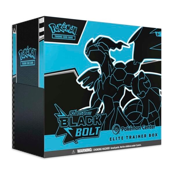 Pokémon TCG: Scarlet & Violet-Black Bolt Pokémon Center Elite Trainer Box