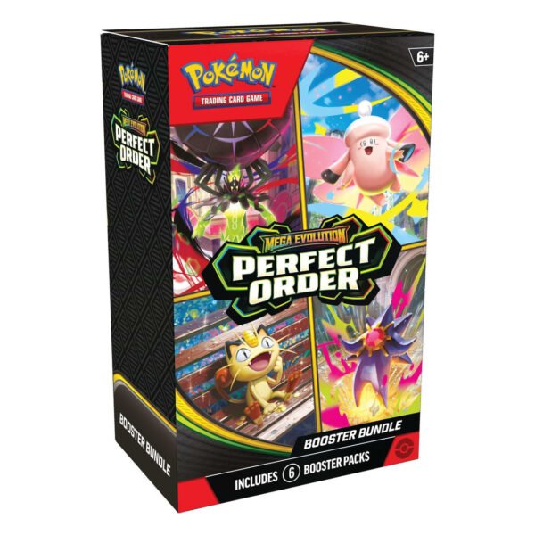 Pokémon TCG: Mega Evolution — Perfect Order Booster Bundle (6 Packs)