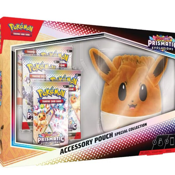 Pokemon TCG: Scarlet & Violet Prismatic Evolution Accessory Pouch Spec