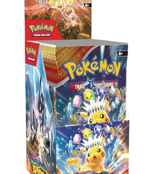 Pokemon TCG: Scarlet & Violet Surging Sparks Half Booster Box (18 Pack)