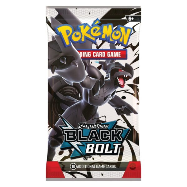 Pokémon TCG: Scarlet & Violet Black Bolt — Booster Pack (Single Pack)