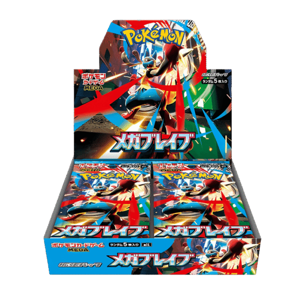 Pokémon TCG: Mega Evolution - Mega Brave - Japanese Booster Box (30 Boosters)